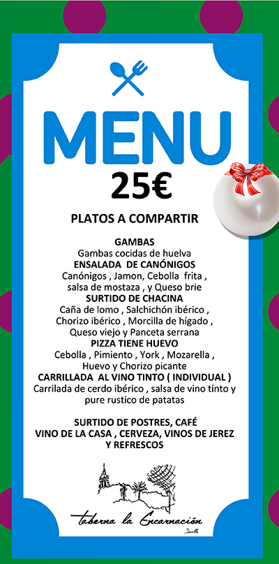 Menú 25€
