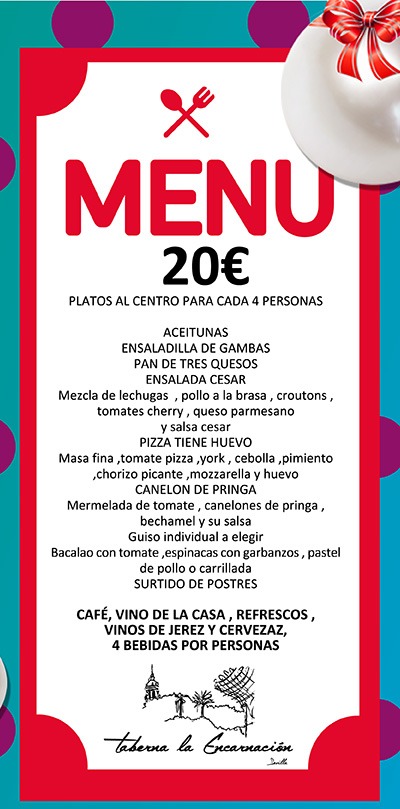 Menú 20€